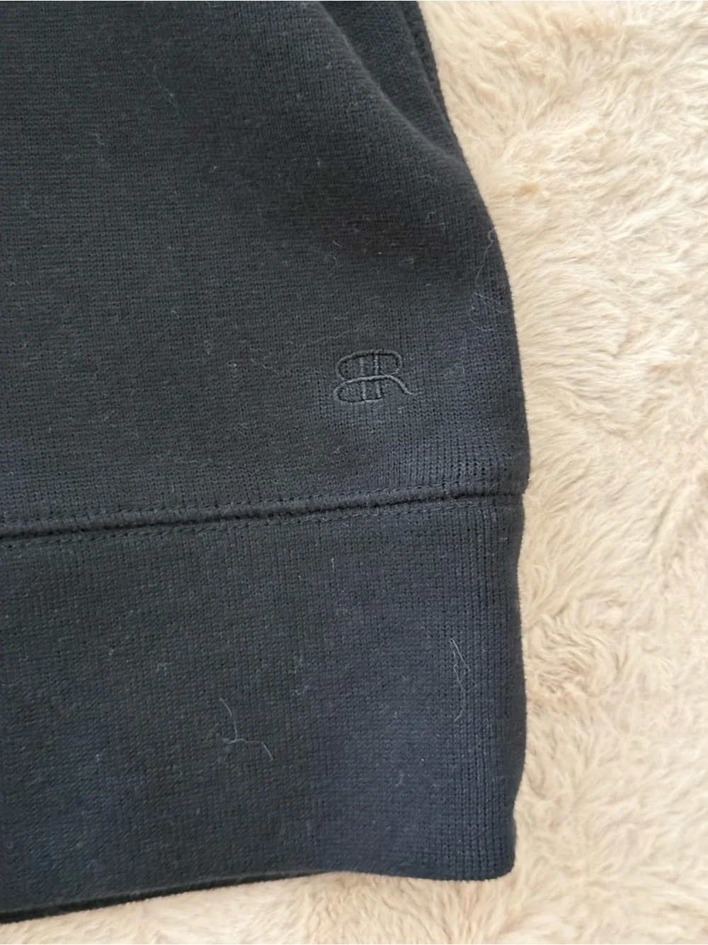 Banana Republic | Men's Black Quarter-Zip Pullover Sweatshirt Size L